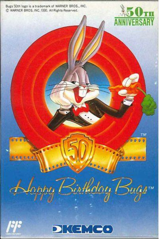 Happy Birthday Bugs (Japan) box art